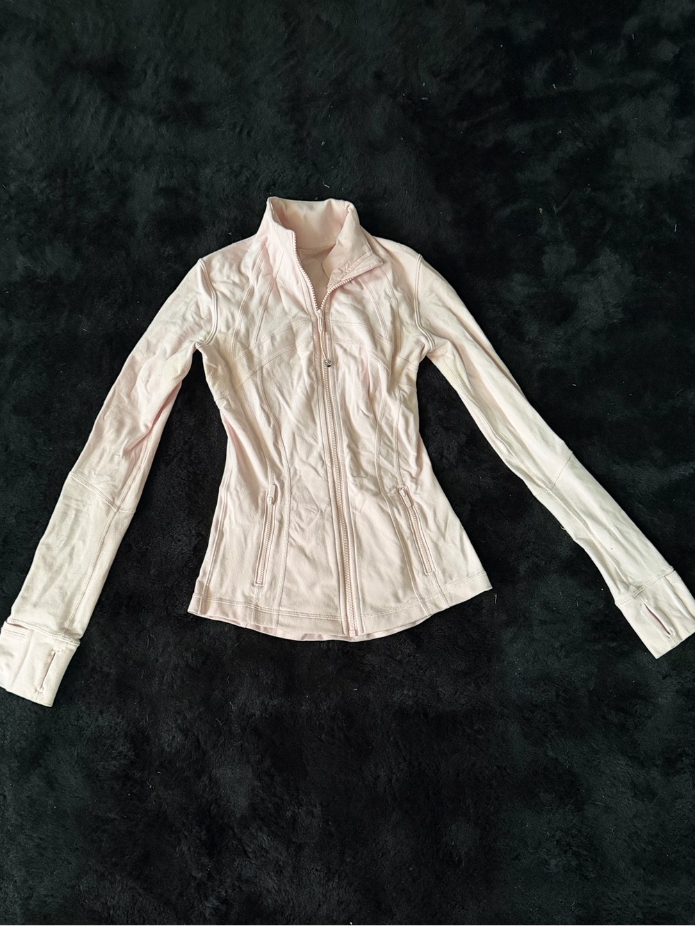 lululemon athletica Light Pink Full-Zip Jacket